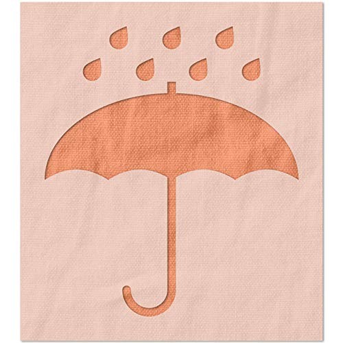 Keep Dry Symbol Home Decor Reusable Plastic Stencil - StencilAir