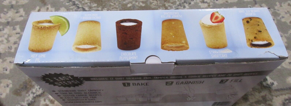 Ten Tollo Cookie Shotz Silicone Baking Set