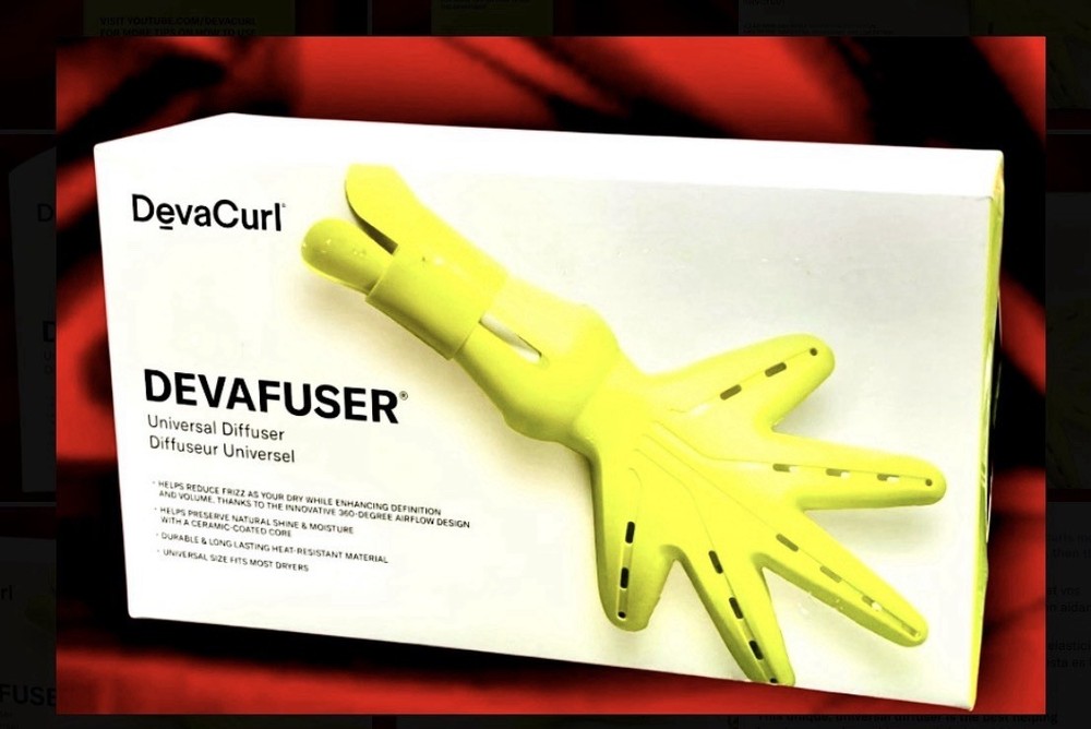 2 PACK DevaCurl DevaFuser Attachment Universal Curly Hair Dryer Diffuser