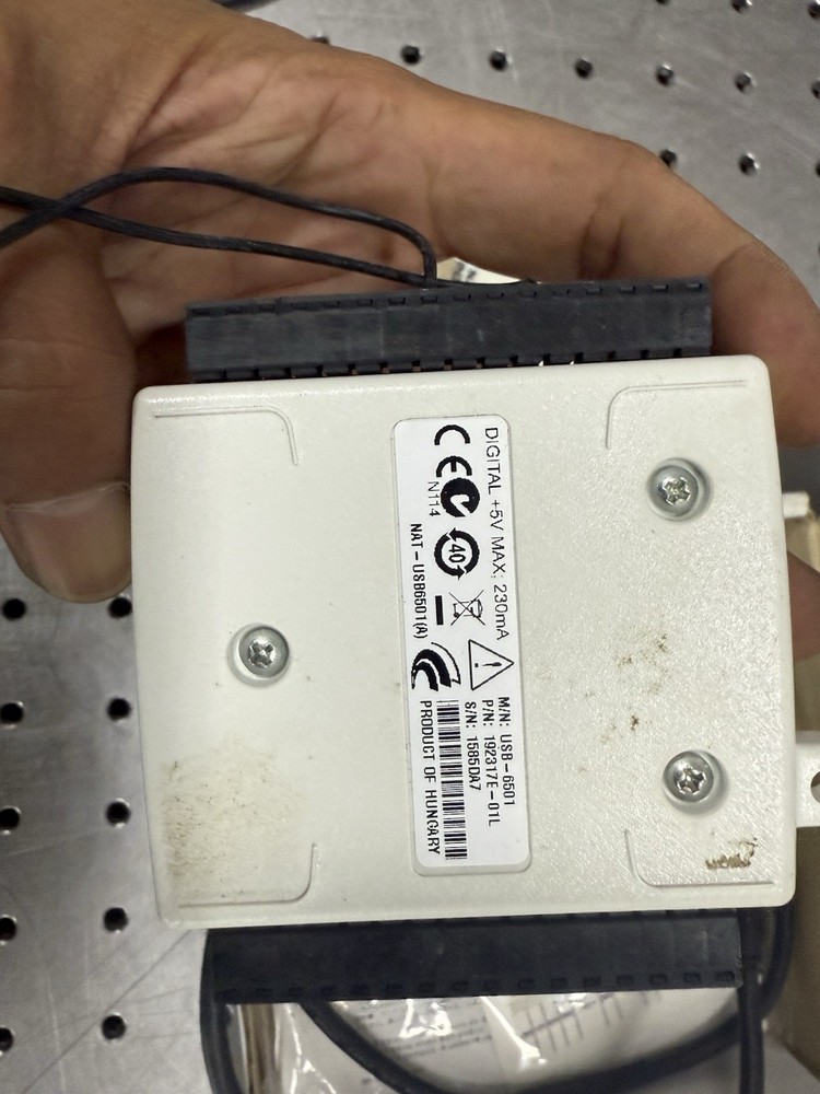 National Instruments NI USB-6008 & USB-6501 DAQ Modules Tested Working