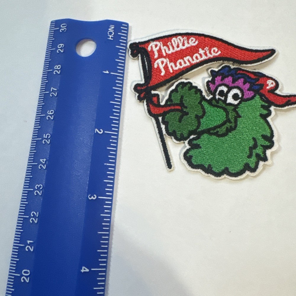 Philly Phanatic Embroidered Iron On Patch
