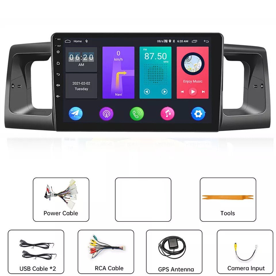 For Toyota Corolla 2003-2008 4G+64GB Android 13 Carplay Car Stereo Radio Navi