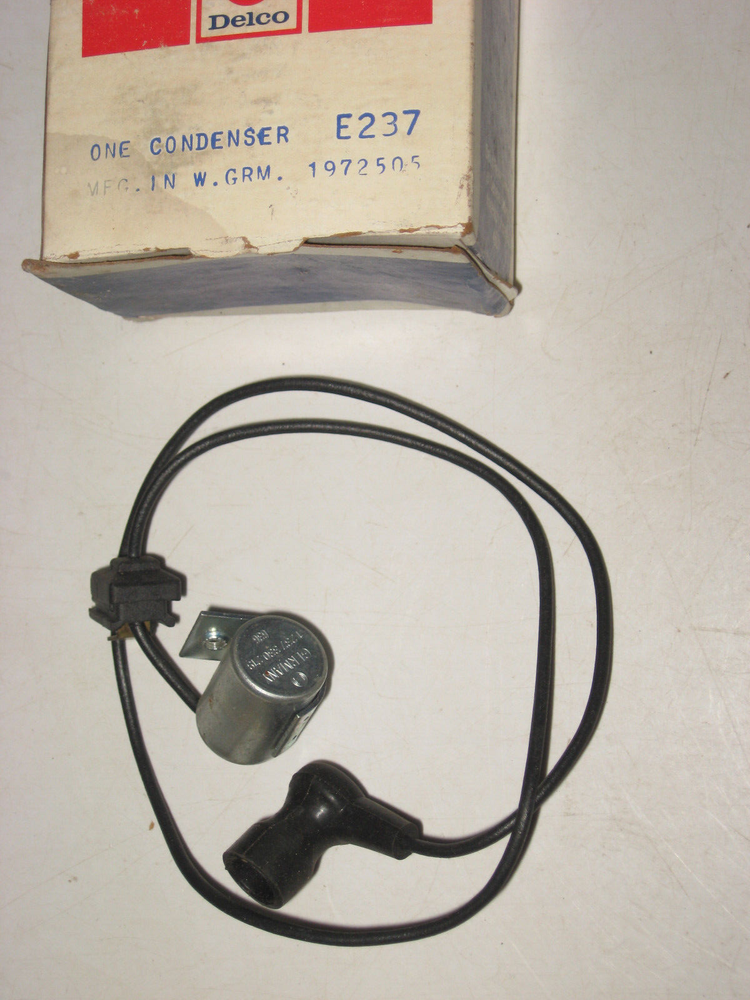 Condenser, DELCO REMY # 1972505, E237