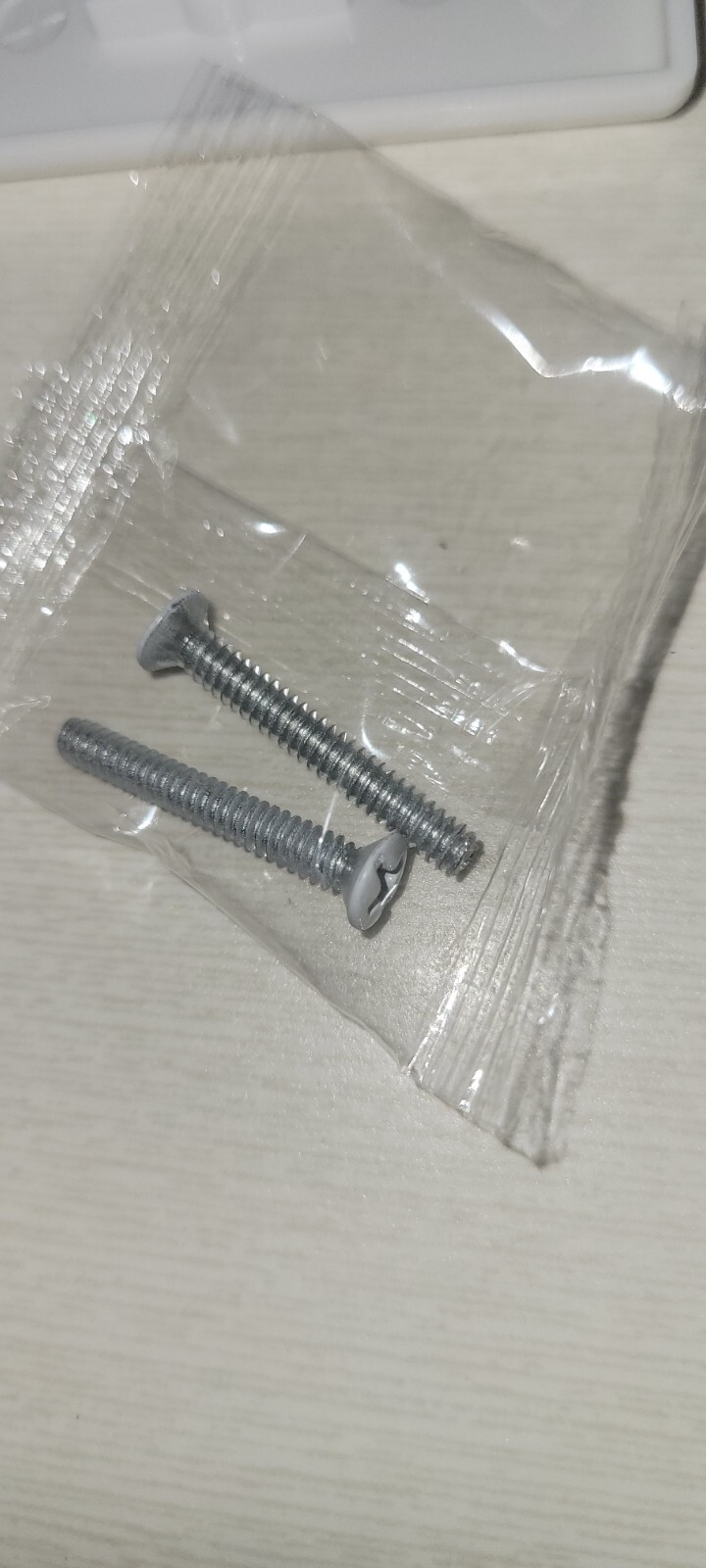 1 New Ethernet Wall Plate CAT6 1-Port RJ45 Single Gang Network Female White