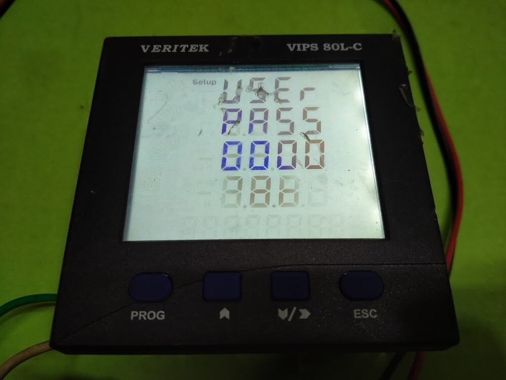 Veritek VIPS 80L-C Power Analyzer VIPS80LC Tested Working