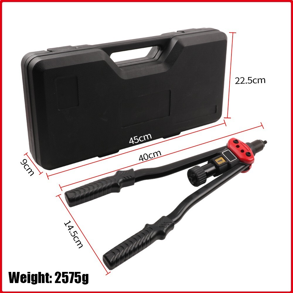 16" Rivet Gun Rivnut Thread Setting Tool Nut Setter NutSert Metric SAE Riveting