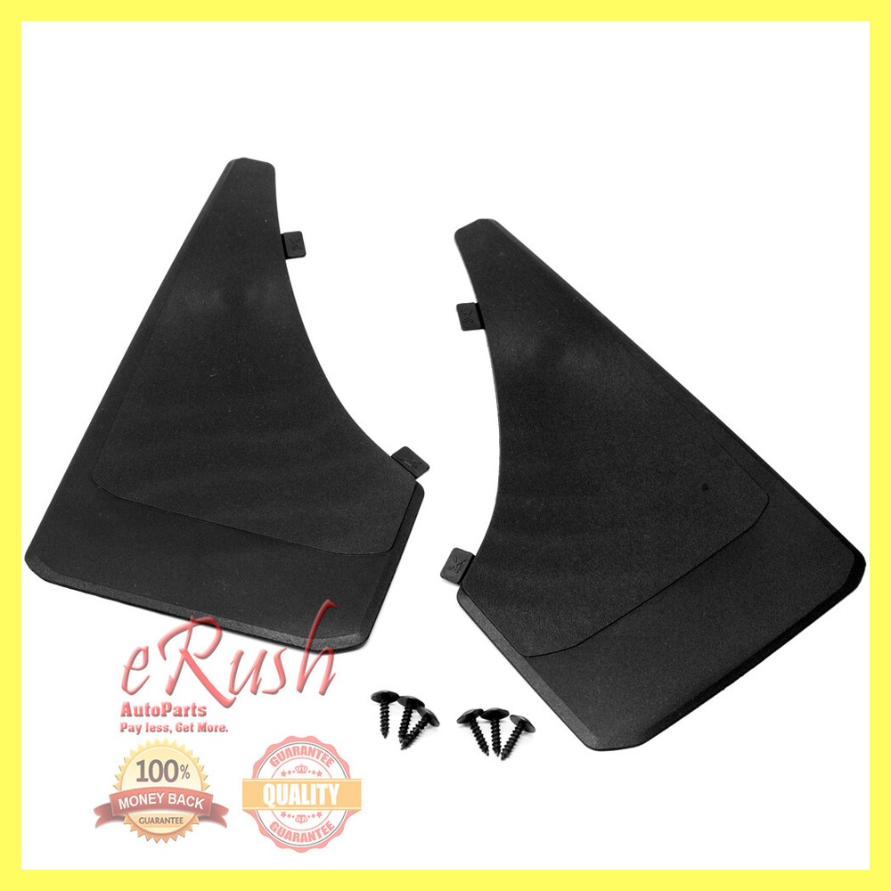 2x Universal Mud Flaps Mudflaps Mudguards Splash Guards For Car Pickup SUV
