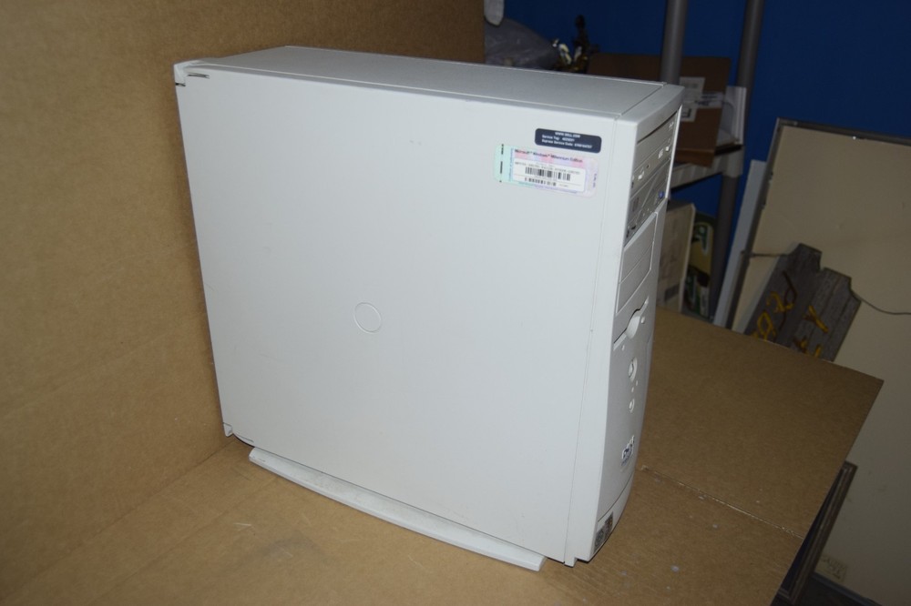 Dell Dimension 4100 Computer Pentium III RAM 2x HDD *Sleeper PC* **Read**