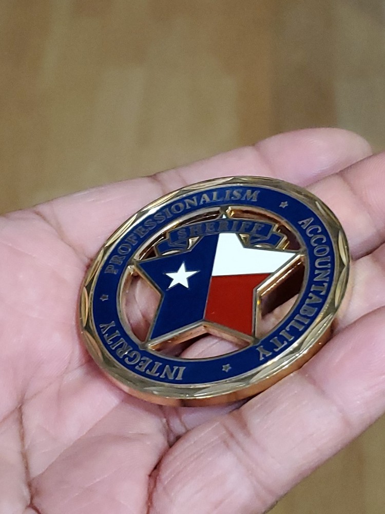 Dallas County Sheriff Texas Challenge Coin