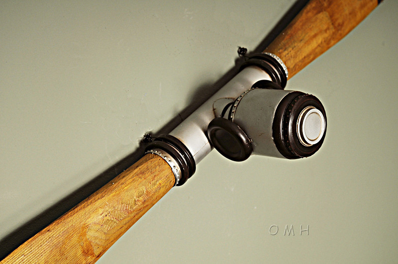 XL WWI Wooden Airplane Propeller 79" Vintage Aviation Wall Decor New