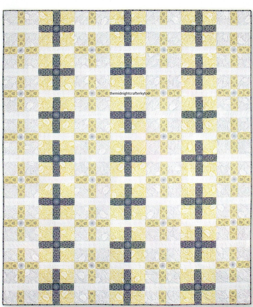 Criss Cross Tiles Quilt Pattern Pieced TJ