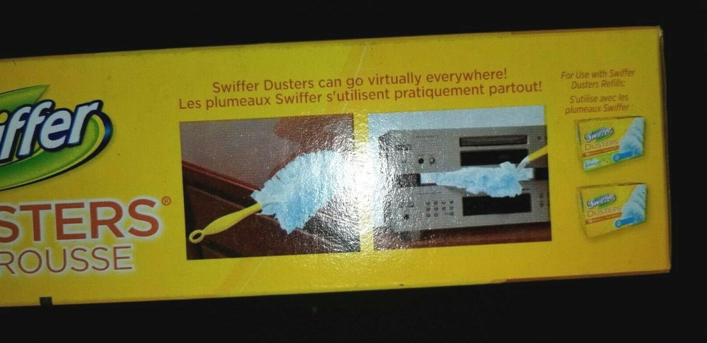 2x Swiffer Duster Kit 1 Short Handle , 5 Unscented Disposable Dusters each