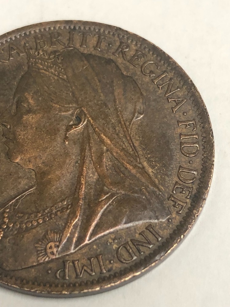 1901 ONE PENNY GREAT BRITAIN