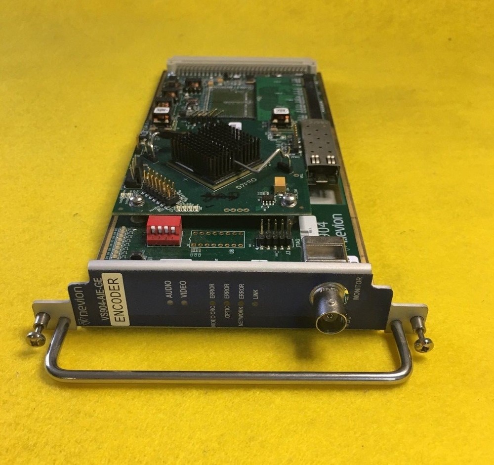Nevion VS904-AIE-GE modular encoder card *