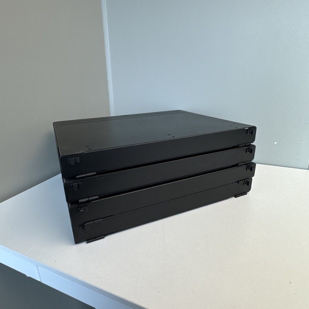 AFL LS Series 1U Fiber Optic Rack Mount Patch Panel Enclosure