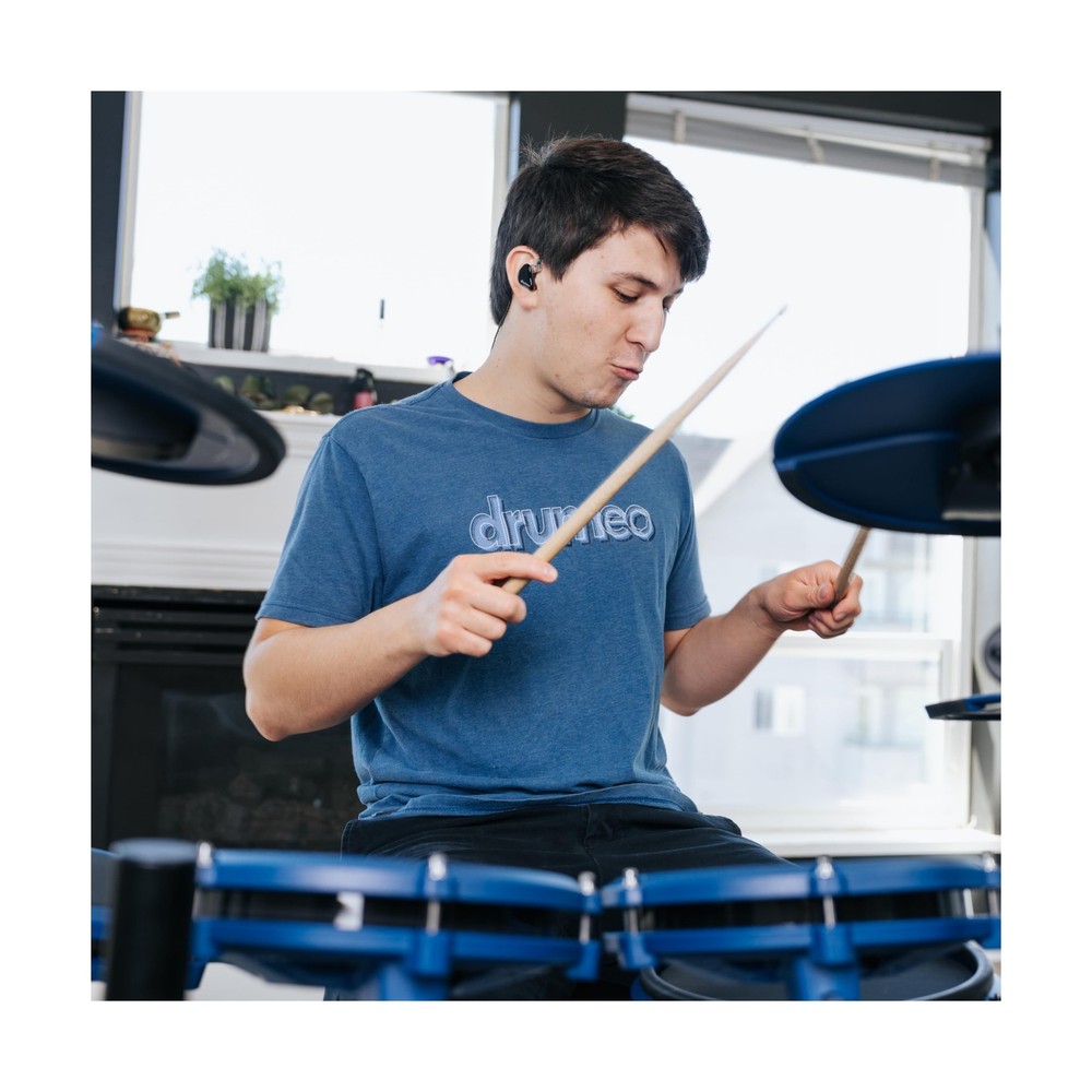 Drumeo EarDrums Black Edition Fast Ship