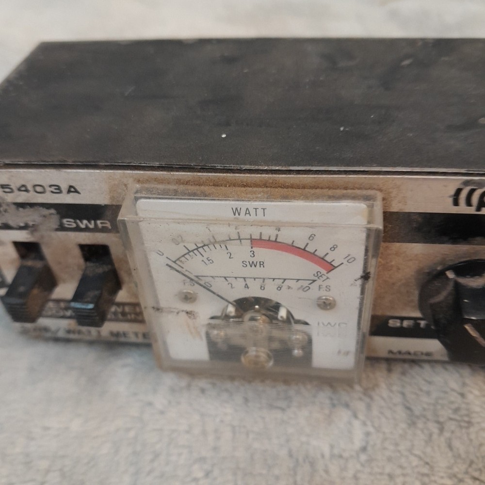 Pace Power Meter Standing 5403A CB ham radio (untested)