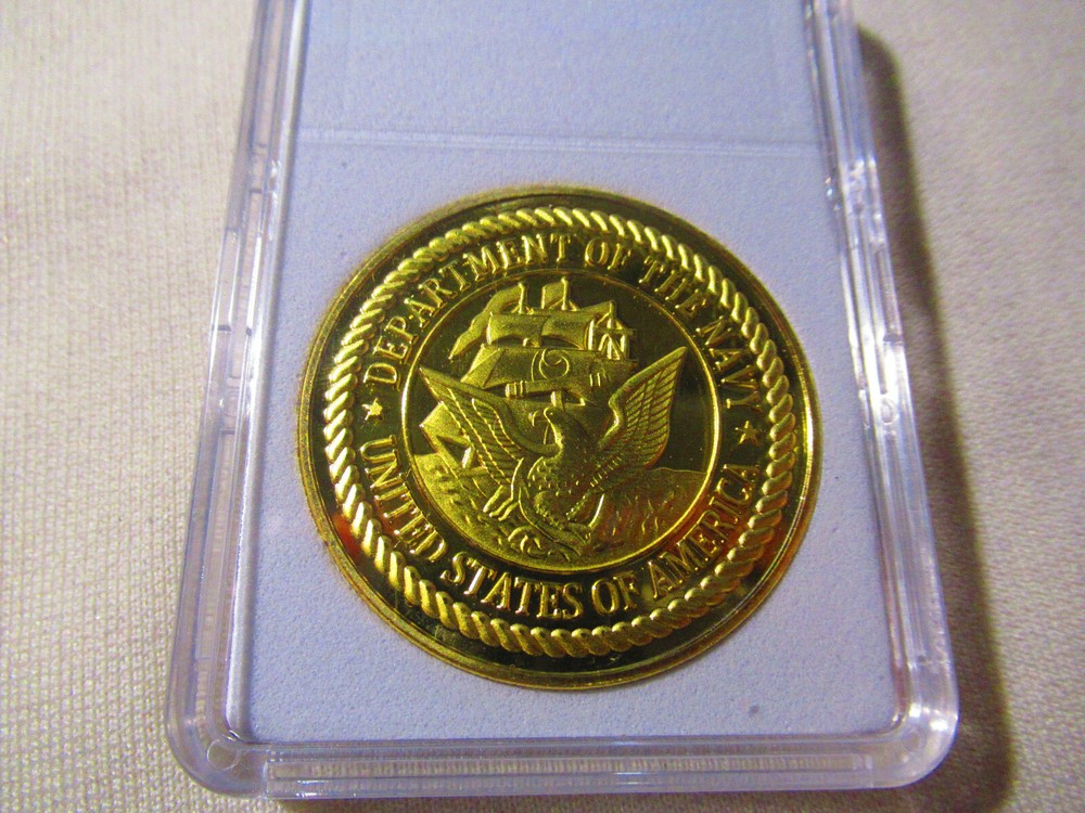 US NAVY - USS PREBLE (DDG-46) Challenge Coin