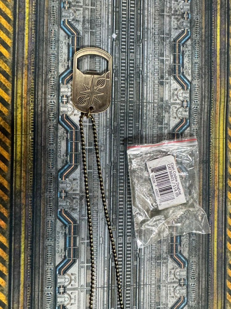 Battletech Kickstarter Exclusive Clan Codex Dog Tag