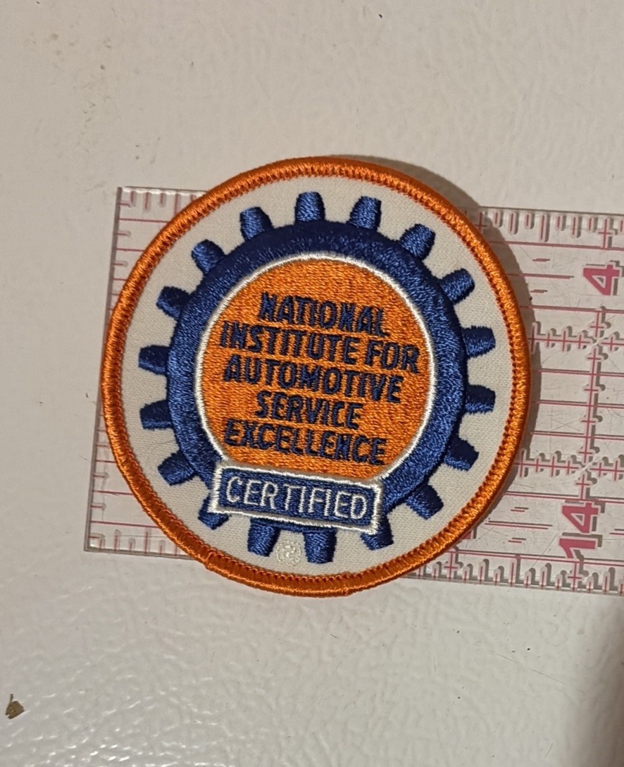 ASE Certifications patch vintage