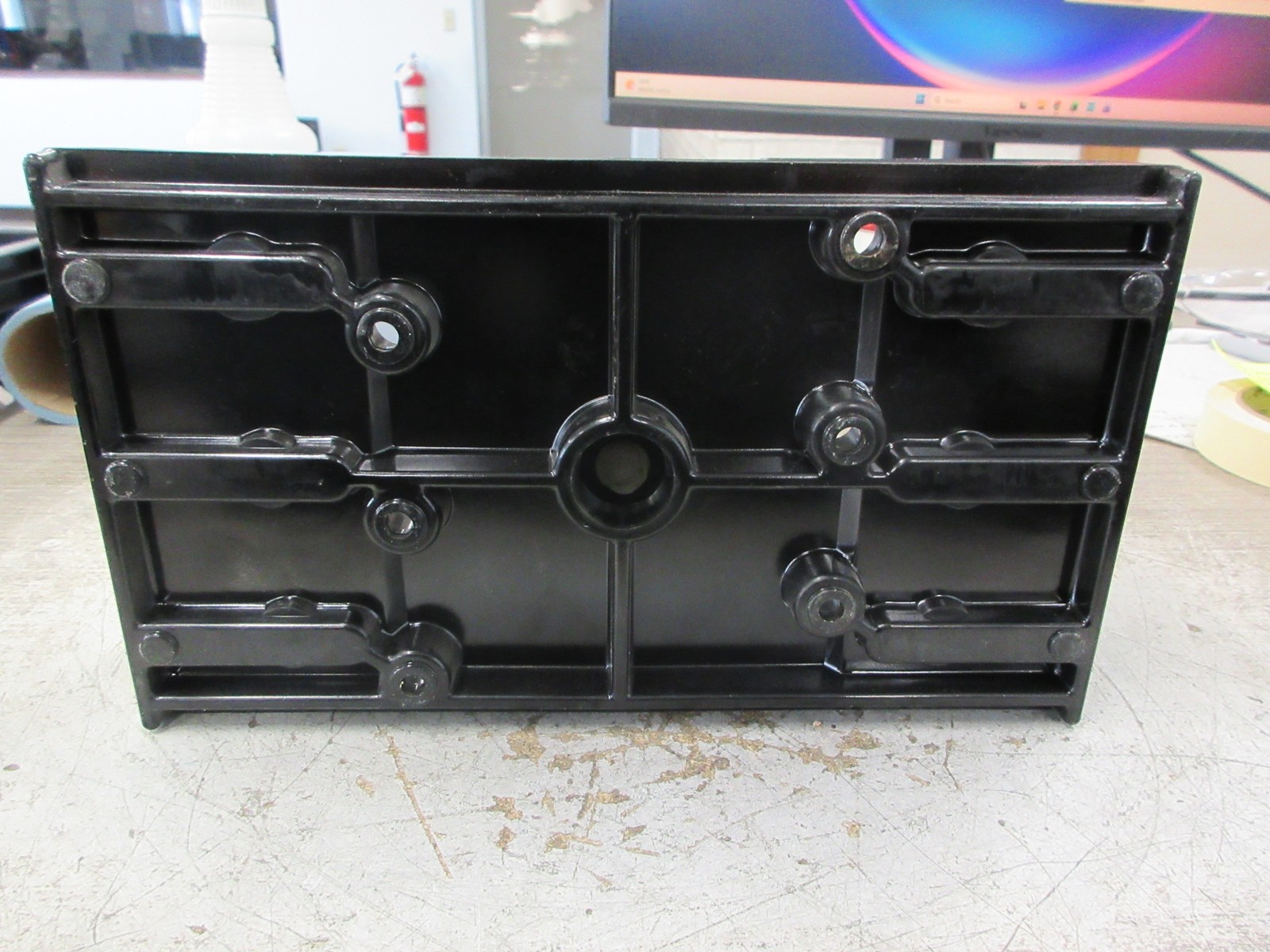 Gould Shawmut Fuse Block 61038RKJ 100A 600V 3P Used