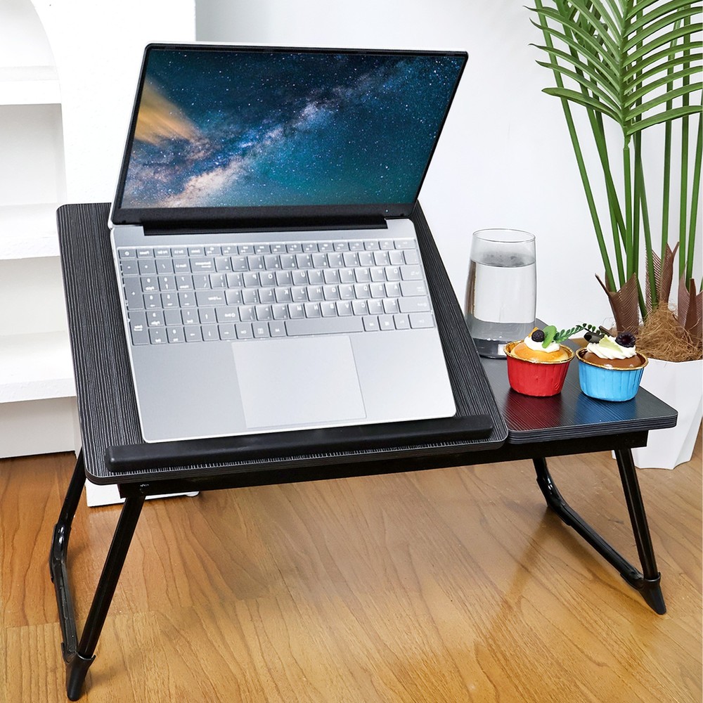 Foldable Laptop Table Stand Lap Sofa Bed Tray Computer Notebook Desk Adjustable