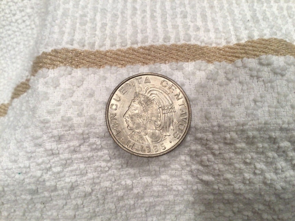 1964 Mexico 25 Centavos Coin