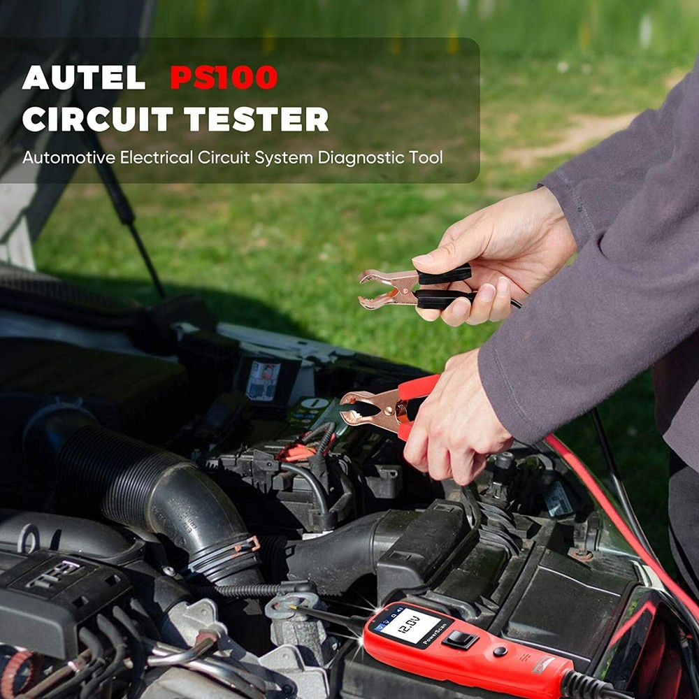 Autel PowerScan PS100 Electrical System 12V - 24V Auto Circuit Tester Scanner
