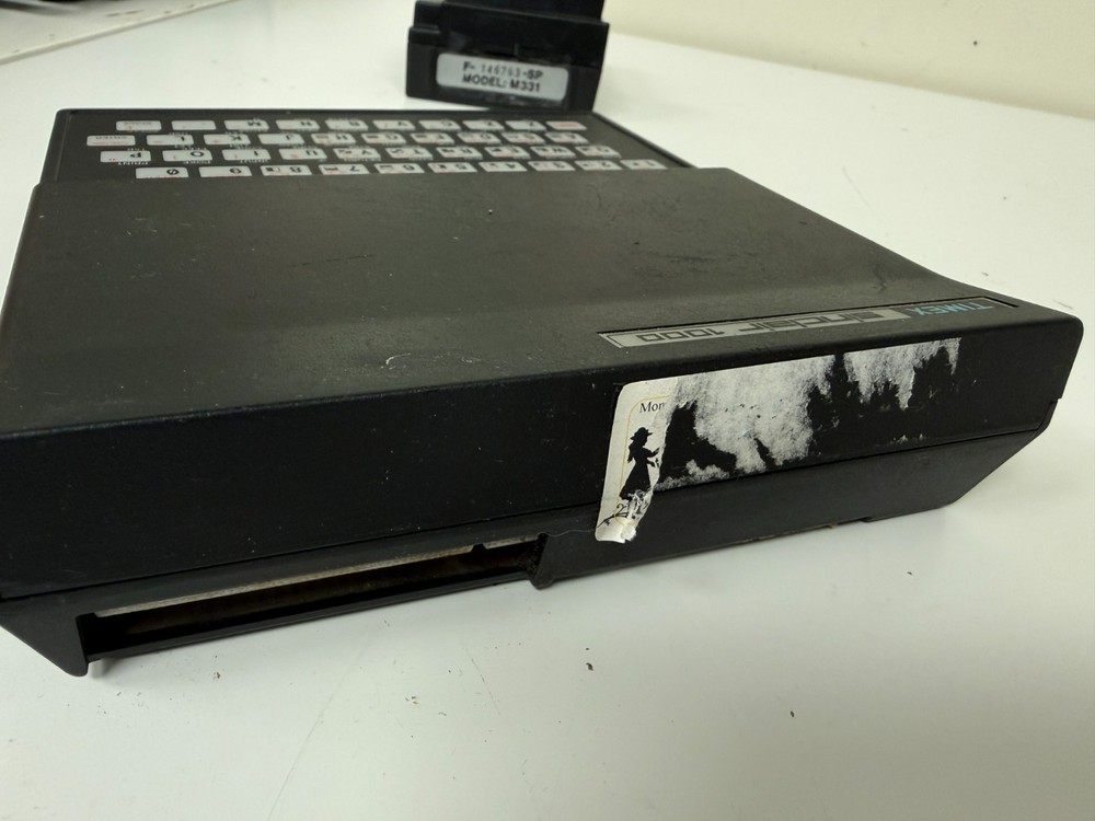 Timex Sinclair 1000 Personal Computer & RAM Cartridge - UNTESTED