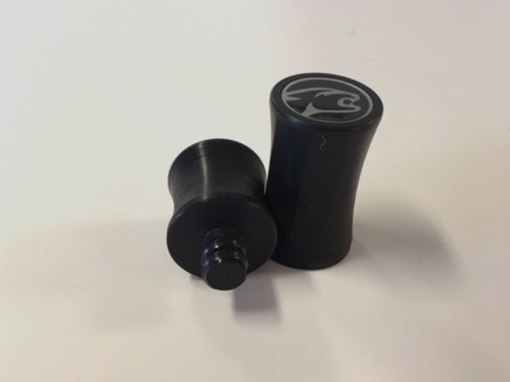 Predator New Logo RADIAL Joint Protectors - Black & Silver - 2 Piece Set