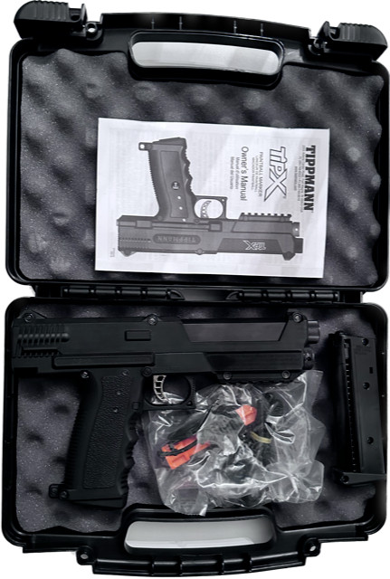 Tippmann TiPX .68 Cal Caliber Paintball Pistol Gun Marker - Black