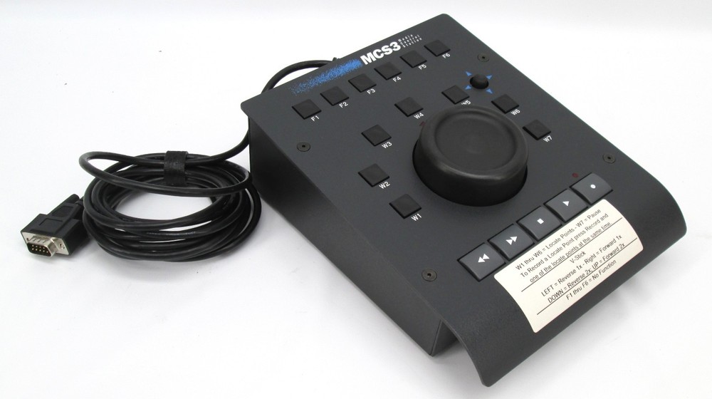 JL Cooper MCS3 Media Control Station Compact Jog/Shuttle Controller