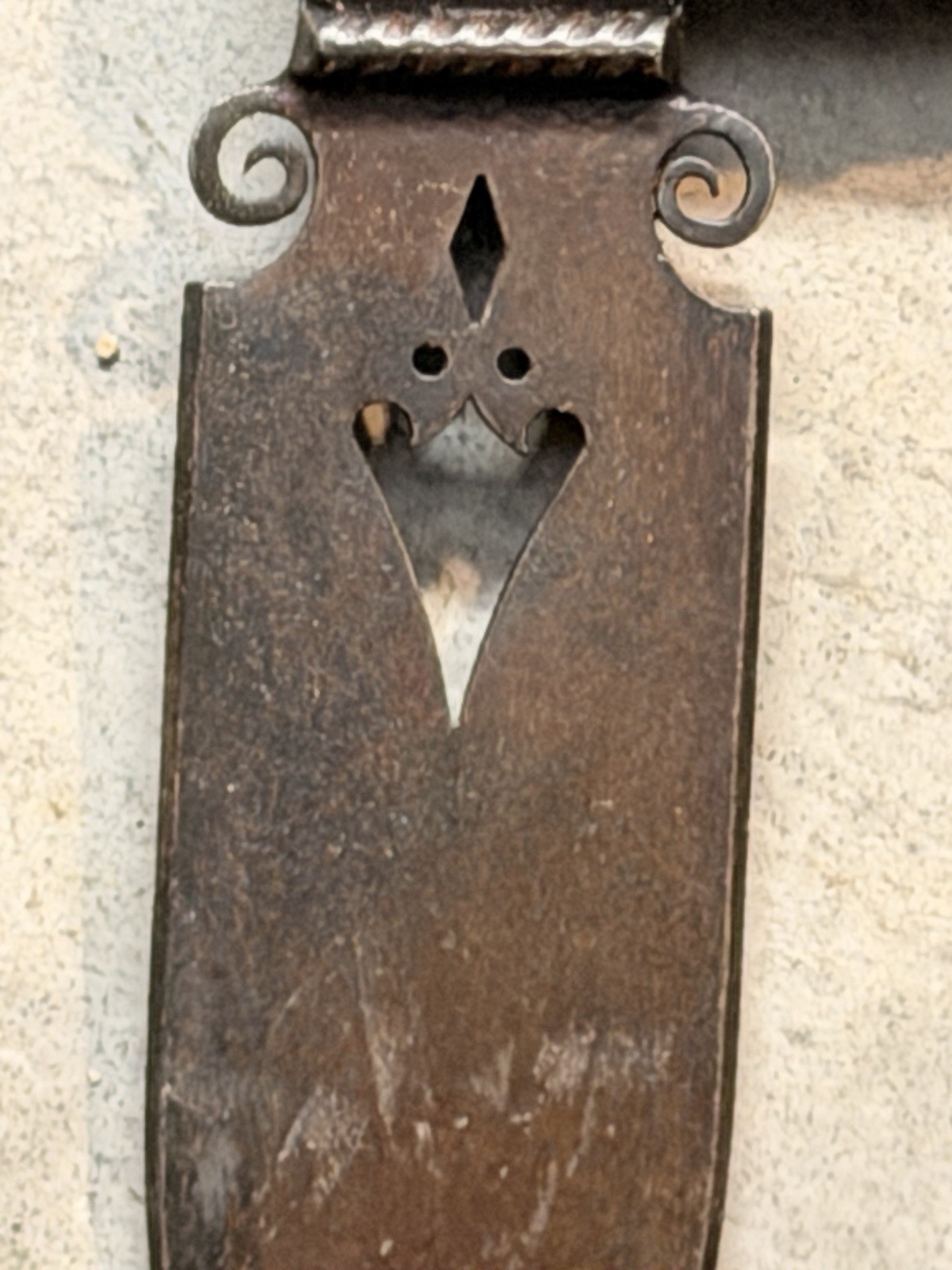 1800’s Native American Lakota (Sioux) Knife–Tomahawk with Beaded Drop