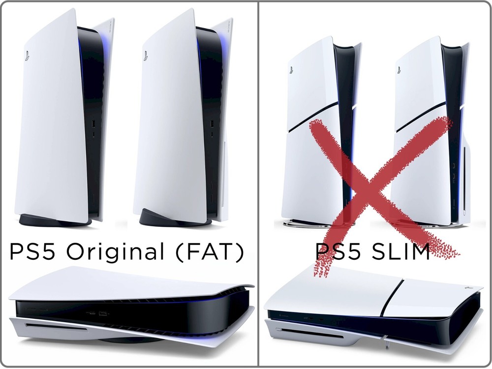 PlayStation 5 PS5 FAT & PRO White Wall Mount + Controllers Mount - ViMount