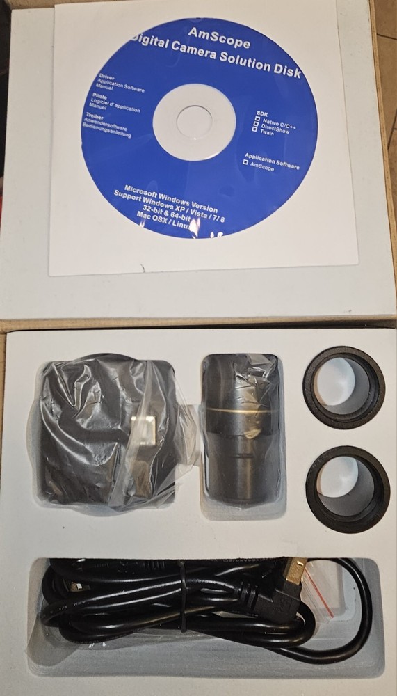 MU310-BI USB 2.0 AmScope Microscope Digital Camera