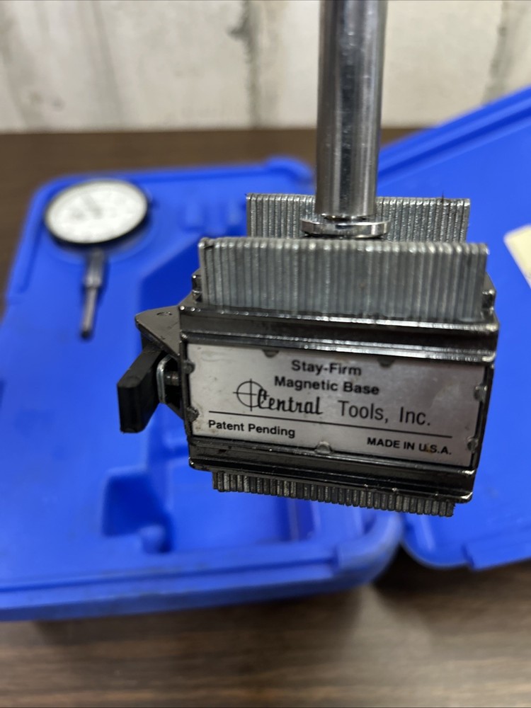 Central Tools Range Indicator Set With Magnetic Base 6419