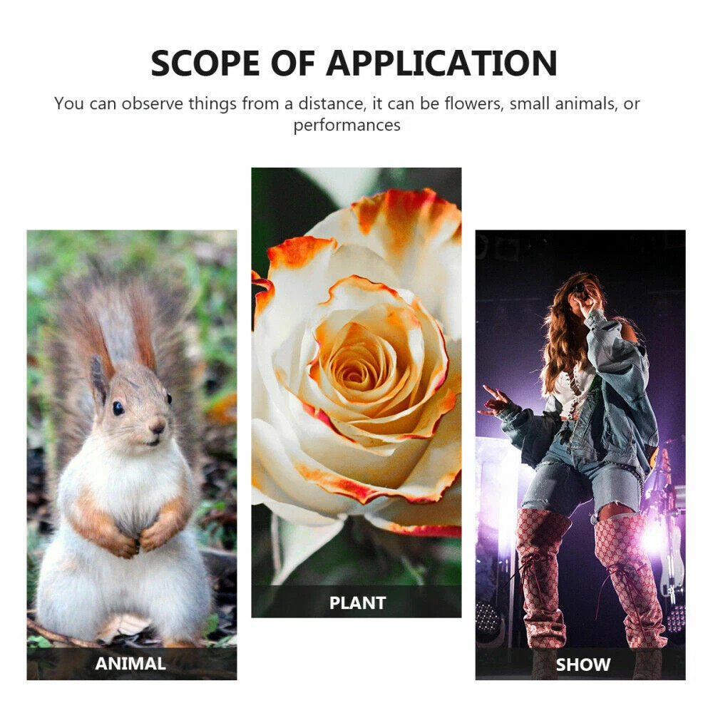 30X60 Zoom Binoculars Day/Night Vision Travel Outdoor Mini Hunting Telescope