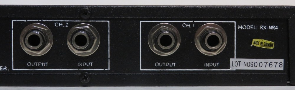 Ross System RX-NR4 Noise Reduction Tested