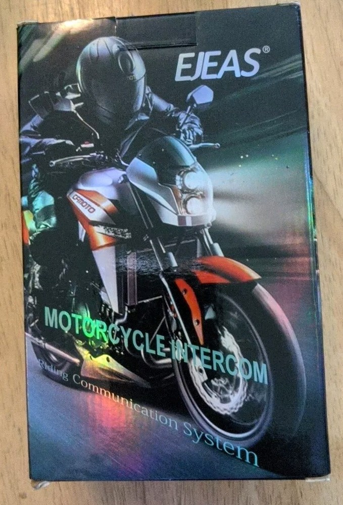 Motorcycle Interphone Helmet Interphone Riding Communication System- EJEAS