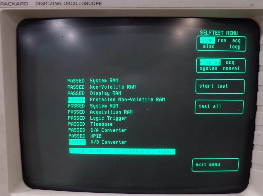 HEWLETT PACKARD Digitizing OSCILLOSCOPE 54501A - Free Shipping