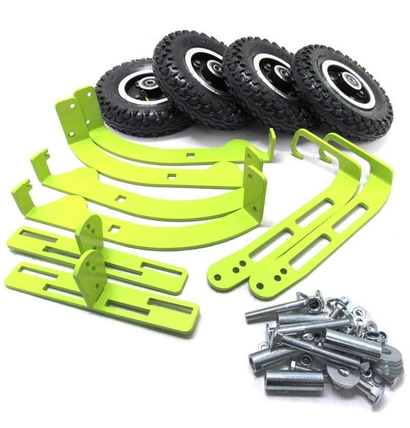 SP1 Ski Protec Dolly Set W/Premium Heavy Duty Pneumatic Wheels Snowmobile