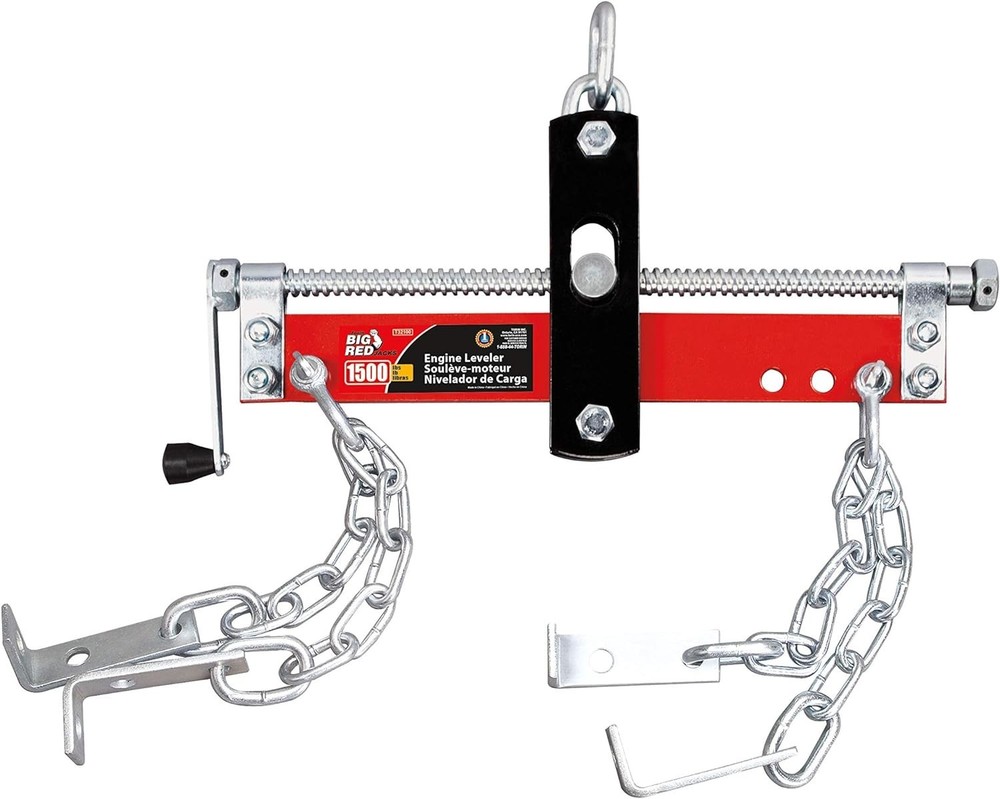Professional Grade Steel Engine Leveler – 3/4 Ton Capacity & Adjustable Features