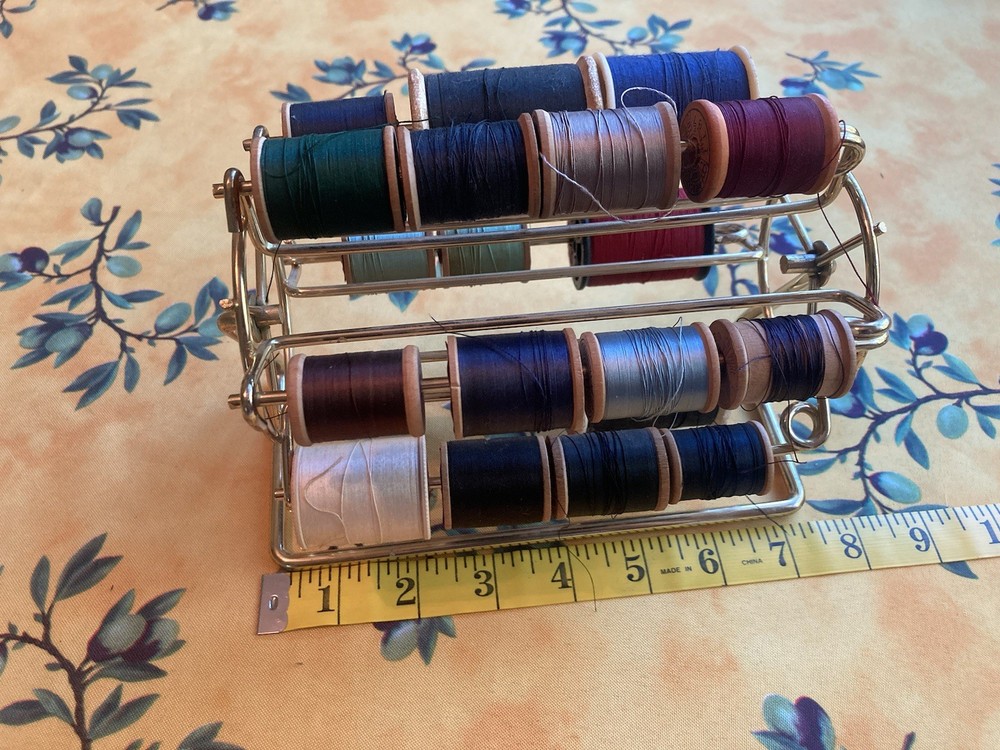 Vintage Thread Carousel With Vintage Thread