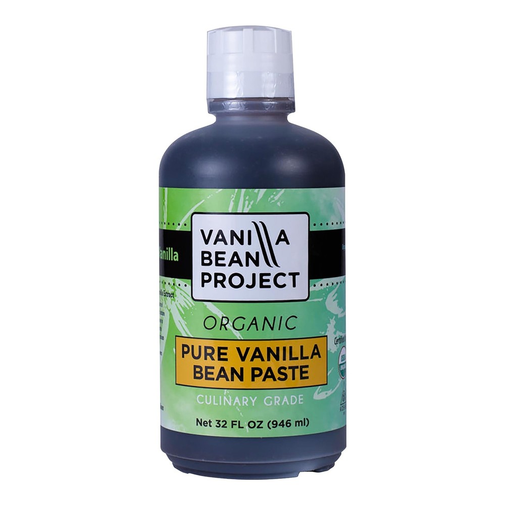 Organic Vanilla Bean Paste | Baking Necessity | Pure for 32 Ounce