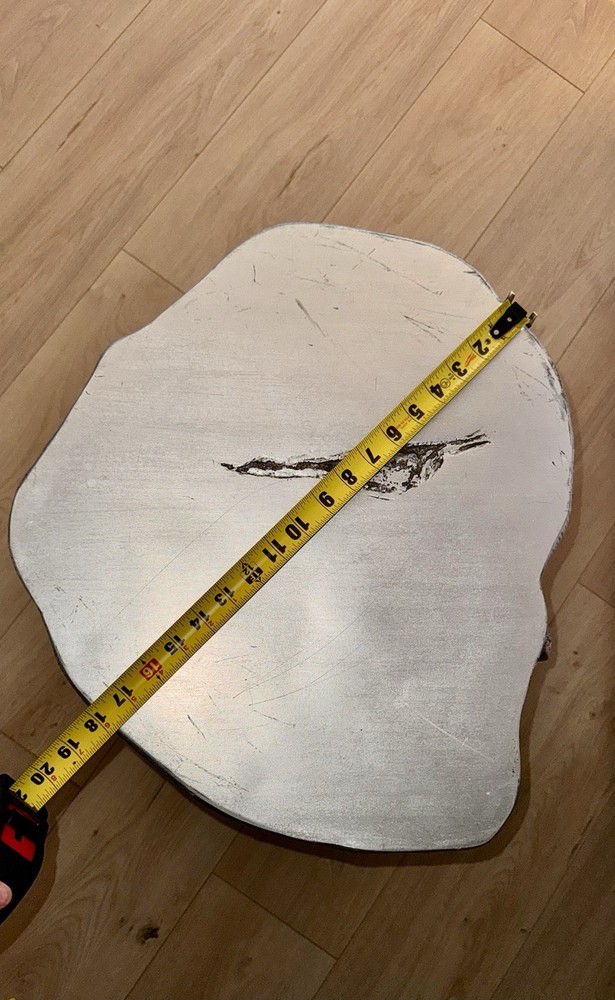 Log SideTable/Stool, Silver Leaf by Phillips Collection