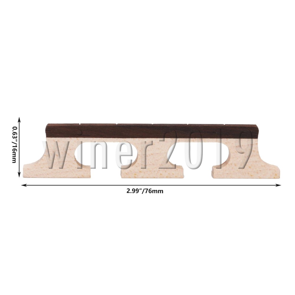 5-String Banjo Bridge Type2 for Stability and Clear Tone Transmission