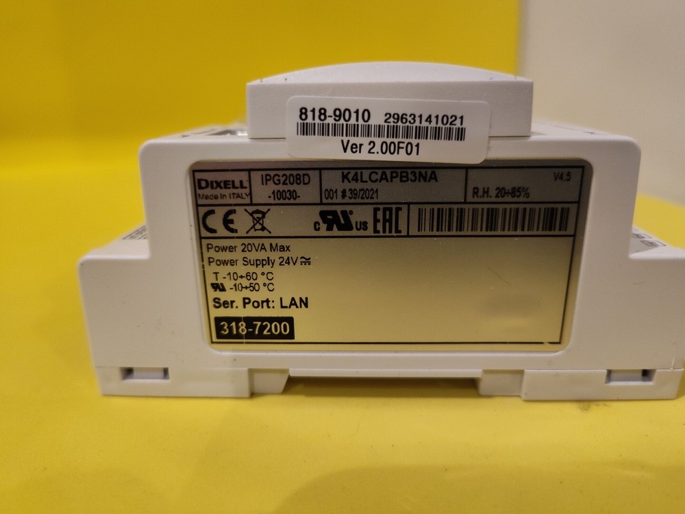 Emerson High Pressure CO2 Controller 818-9010