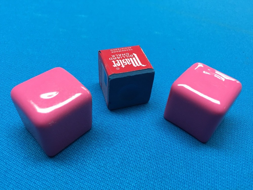10 Pink Billiard Pool Chalk Cup Holders
