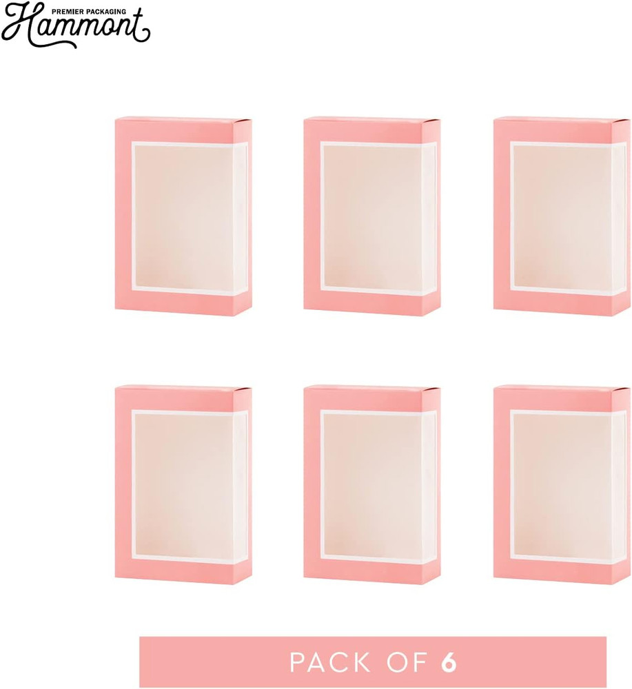 Cookie Boxes for Gift Giving - 6 Pack-Small Bakery Boxes – Decorative Pastry Box