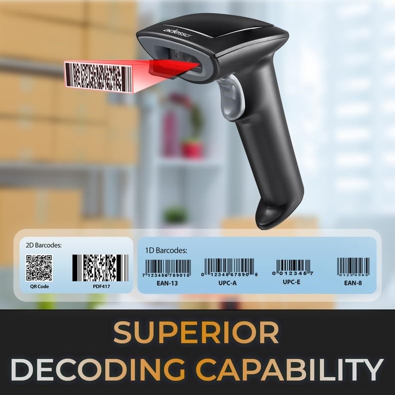 Adesso NuScan 2900 Barcode Scanner NuScan2900